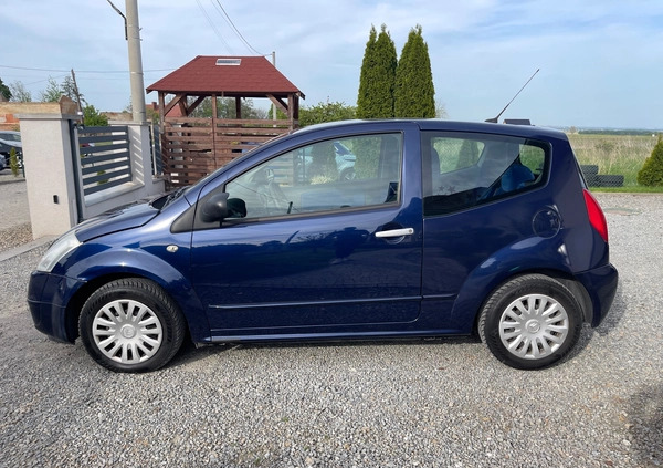 Citroen C2 cena 6900 przebieg: 170000, rok produkcji 2006 z Paczków małe 37